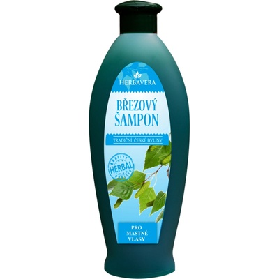 Herbavera brezaový šampón na mastné vlasy 550 ml