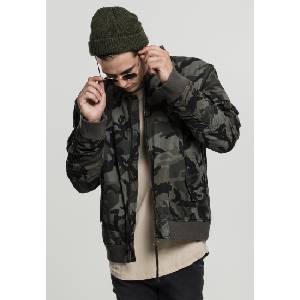 Urban Classics Мъжко камуфлажно яке тип бомбър Urban Classics wood camoMODEL836 SALE - , размер S