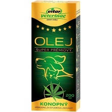 Vitar Veterinae Konopný olej 200 ml