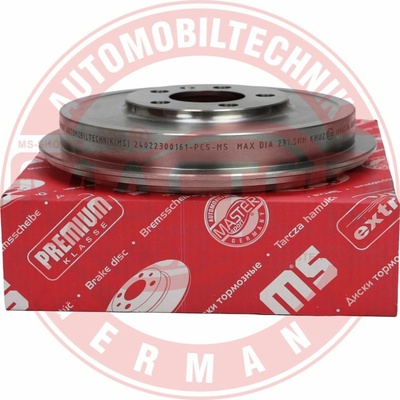 Brzdový bubon (cena za 1ks) MASTER-SPORT GERMANY 24022300161-PCS-MS