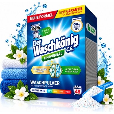 Waschkönig Universal prášek na praní 48 PD