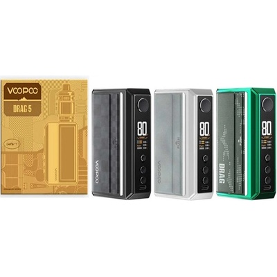 VooPoo Drag 5 MOD 177W Nerezová