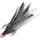 Delphin B!RD Hook TRIPLE černá pírka vel.4 3 ks
