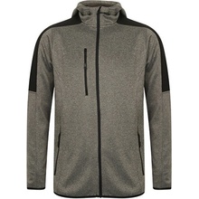 Finden+Hales pánska softshell bunda LV622 Dark Grey Marl