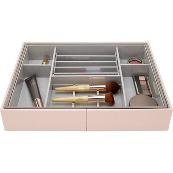 Stackers Органайзер за чекмеджета за козметика Stackers розов (74544)