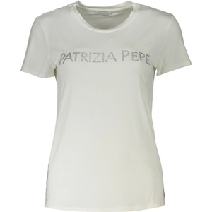 Patrizia pepe Дамска тениска с къс ръкав patrizia pepe, Цвят Бяло (cm1419j013_biw146)