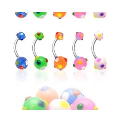 Šperky4U piercing do pupíku banánek BA01069-W