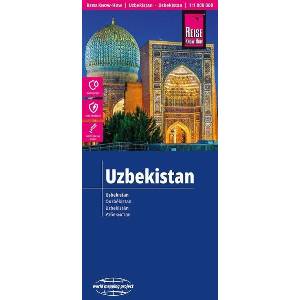 Reise Know-How Landkarte Usbekistan / Uzbekistan (ISBN: 9783831775385)