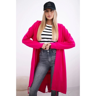 Fashionweek športová blezer mikina s kapucňou a potlačou K9005 Amarant