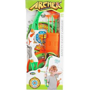 Image 1 of Лък с мишена и 3 стрели Archer 6516
