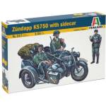 Italeri Italeri: Модел мотоциклет Zündapp KS750 1: 35 (0317S)