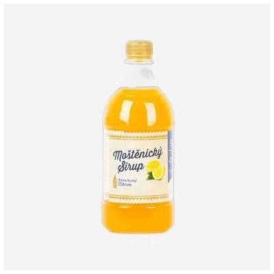 Moštěnický sirup Citronový 0,7 l