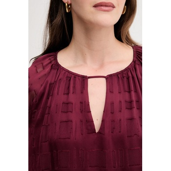 Joseph Ribkoff Блуза Joseph Ribkoff дамска в бордо с изчистен дизайн 253135 (253135)