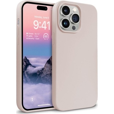 Barevný Crong Crong – iPhone 14 Pro Max Case pískově růžové