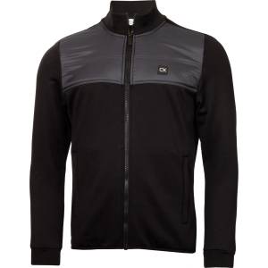 Calvin Klein Golf Яке Calvin Klein Golf Men's Full Zip Water Resistant Performance Jacket - Black