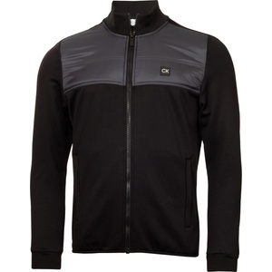 Calvin Klein Golf Яке Calvin Klein Golf Mens Full Zip Water Resistant Performance Jacket - Black