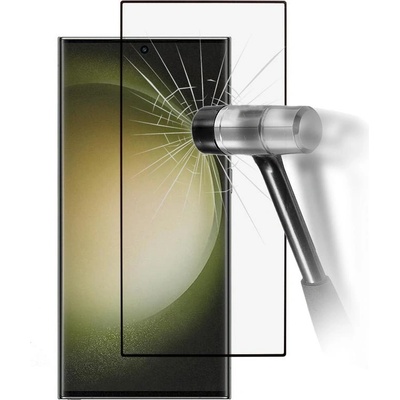 DeTech Стъклен протектор DeTech, for Samsung Galaxy S24 Ultra, 3D Full Glue, 0.3mm, Black - 52750 (DE-52750)