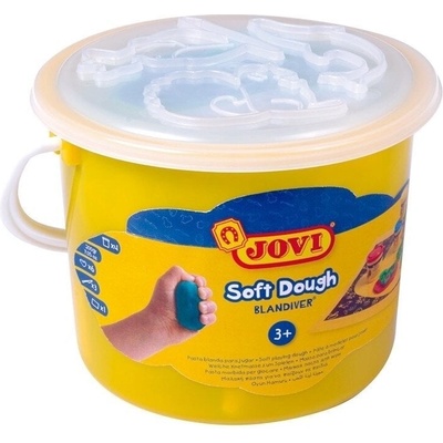 JOVI Soft Dough Modelling Clay Bucket Самосъхнеща глина Set (444)