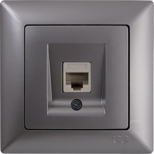 Günsan Visage КОНТАКТ rj45 КОМП. СИВ (m042133)