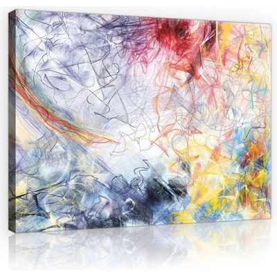 Postershop Obraz na plátně: Moderní abstrakce (3) - 80x60 cm