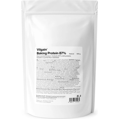 Vilgain 87 % Proteín na pečenie – 500 g