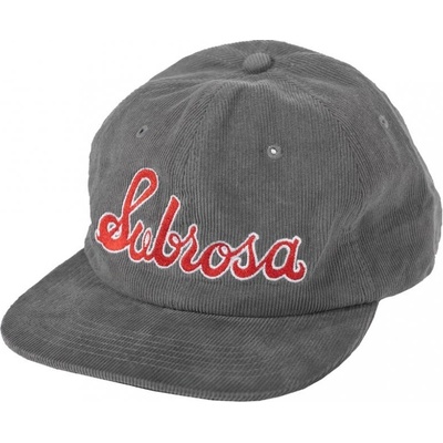 Subrosa EMBROIDERED COLD ONE Sivá