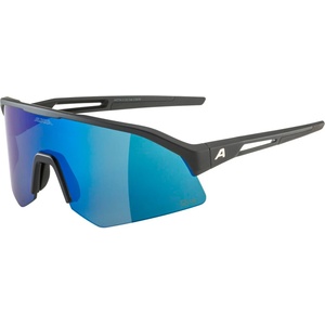 Alpina Очила за колоездене Alpina Sonic HR Q-Lite Mirror Cat. 3 Cycling glasses - Black Matt / Q-Lite Pink / Blue Mirror - Black Matt / Q-Lite Pink / Blue Mirror - размер One Size (205-3729-0111)