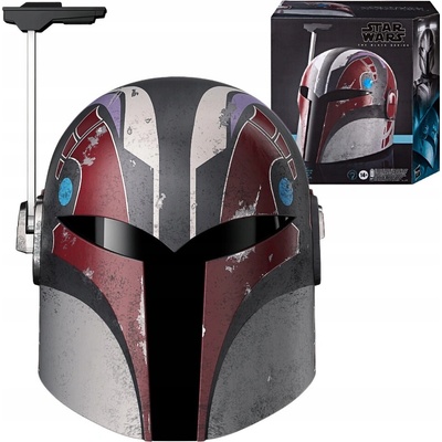 Elektronická helma Star Wars: Ashoka Black Series Sabine Wren replika 1:1