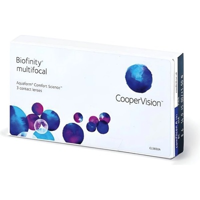 Cooper Vision Biofinity Multifocal 3 šošovky