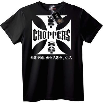 Тениска West Coast Choppers Long Beach - XS, Black