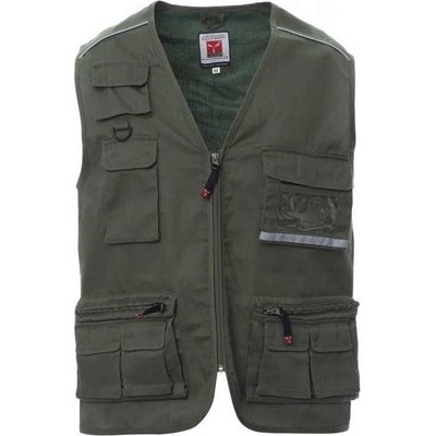 Payper POCKET Letná vesta Military green