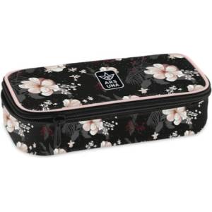 Ars Una Голям объл несесер Ars Una Flowery Black (56163742)