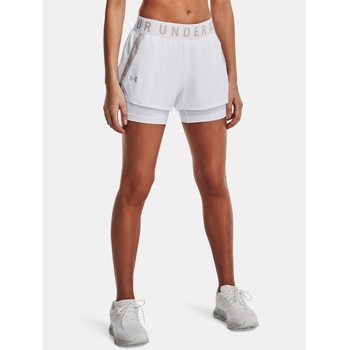 Under Armour kraťasy Play Up 2-in-1 Shorts -WHT