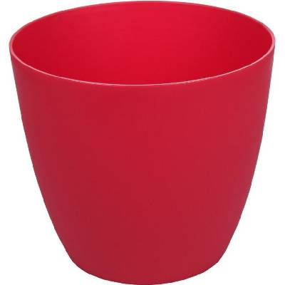 PlastkonElla Mat dekoratívny kvetináč magenta 7cm