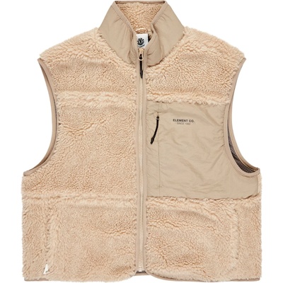 Element Дамски поларен елек Element Women's Lake Sherpa Fleece vest - Oat Milk - размер XL (132-1617-0215)