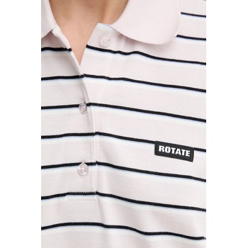 Rotate Памучна тениска с яка Rotate (1153241810)