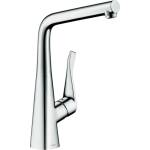 Hansgrohe Metris M71 320 кухненски смесител с едноръкохватков механизъм и 1 струя 14823000 (14823000)