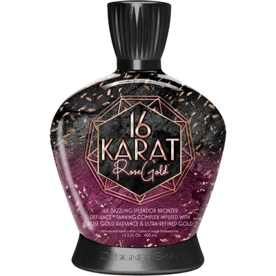 Designer Skin 16 Karat Rose Gold Bronzer 400ml Bronzer s růžovým zlatem 400 ml
