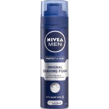 Nivea Men Original Shaving Foam Protect & Care - Пяна за бръснене с алое вера 200мл