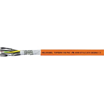 Helu TOPSERV® 119 707292 servo kábel 4 G 2.5 mm² + 4 x 1 mm², 50 m, oranžová