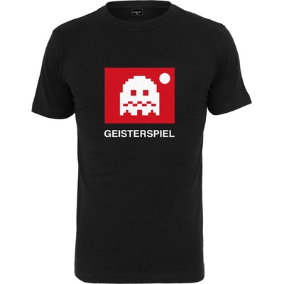 Urban Classics Мъжка тениска в черно Urban Classics Geisterspiel UB-MT1457-00007 - Черен, размер XS