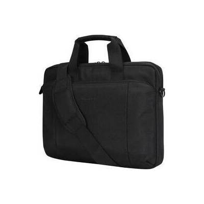 dbramante1928 Sustainable Santa Monica recycled Plastic 16" Laptop/MacBook/Notebook Bag with shoulder strap Black BG16PLBL3335