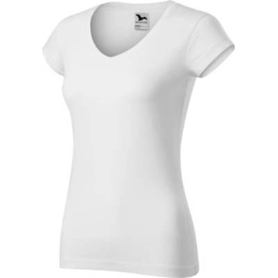 Malfini Fit V-neck 162 bílá