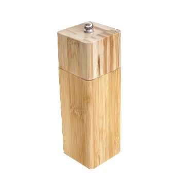 Image 1 of Horecano HORECANO-Бамбукова мелничка за черен пипер 5x5xh20cm (0725-1) (01981207)