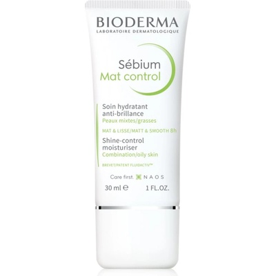 BIODERMA Sébium Mat Control лек хидратиращ крем против мазна кожа и разширени пори 30ml