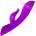 Paloqueth G-Spot Dual Vibrator Purple