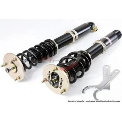 BC Racing Kompletní výškově a tuhostně stavitelný podvozek série BR typ RA pro Honda Civic typ FC/FK (16-21) - 51,8mm tlumič