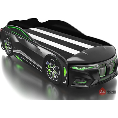 Romack Möbel, Русия Детско легло Romack Boxter черно + обемен капак + матрак