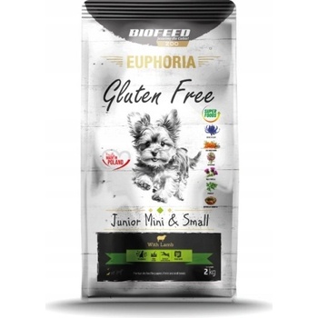 Biofeed Euphoria Gluten Free Junior Mini&Small Lamb 2 kg