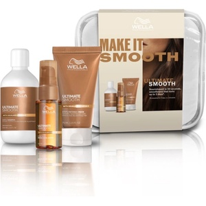 Wella Ultimate Smooth Set комплект за пътуване за блясък и мекота на косата